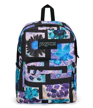 Mochila jansport online floreada